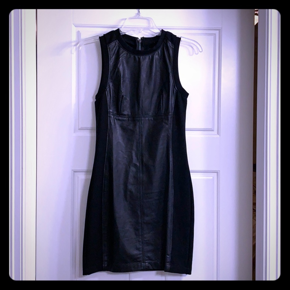 Funktional Vegan Leather Dress